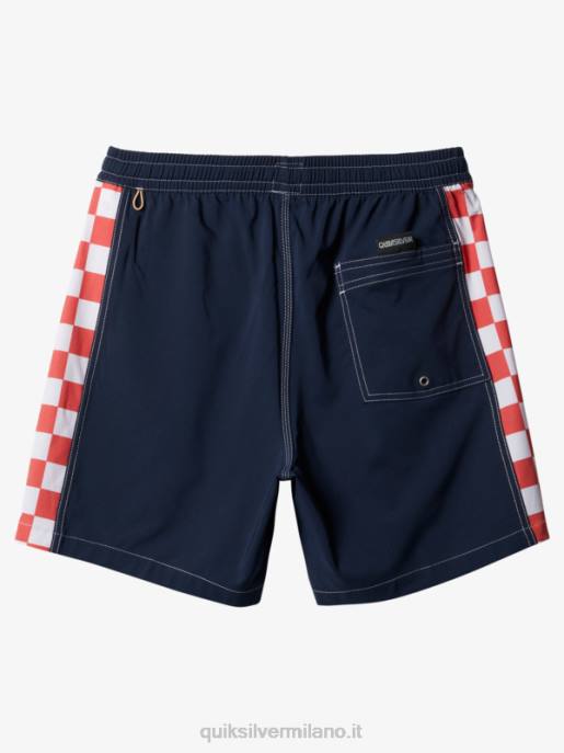 esso Quiksilver uomini arco originale di canapa 17 raffiche blazer blu scuro HTZR1678