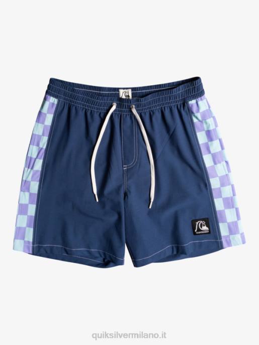esso Quiksilver uomini arco originale di canapa 17 raffiche insegne blu HTZR1676