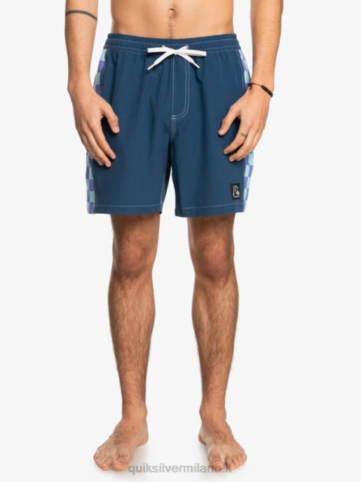 esso Quiksilver uomini arco originale di canapa 17 raffiche insegne blu HTZR1676