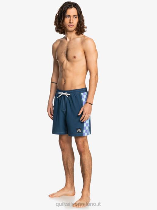 esso Quiksilver uomini arco originale di canapa 17 raffiche insegne blu HTZR1676