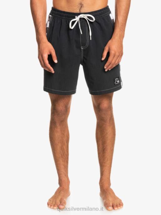 esso Quiksilver uomini arco originale di canapa 17 raffiche nero HTZR1674