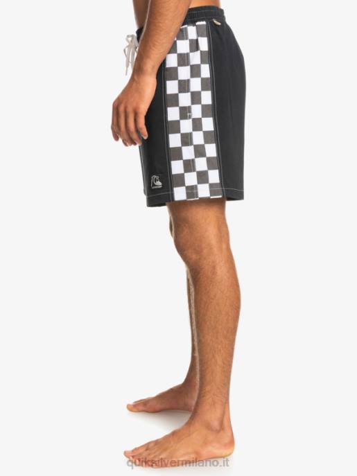 esso Quiksilver uomini arco originale di canapa 17 raffiche nero HTZR1674