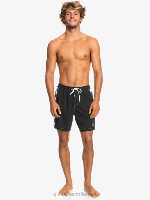 esso Quiksilver uomini arco originale di canapa 17 raffiche nero HTZR1674
