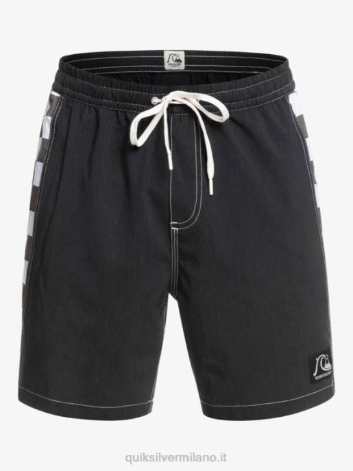 esso Quiksilver uomini arco originale di canapa 17 raffiche nero HTZR1674