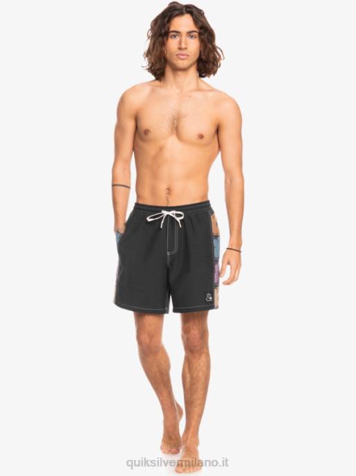 esso Quiksilver uomini arco originale di canapa 17 raffiche nero HTZR1677