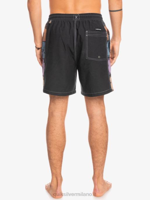 esso Quiksilver uomini arco originale di canapa 17 raffiche nero HTZR1677
