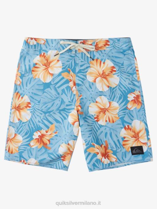 esso Quiksilver uomini boardshort floreali classici 20 per tutti i giorni porto marittimo d floreale HTZR1684