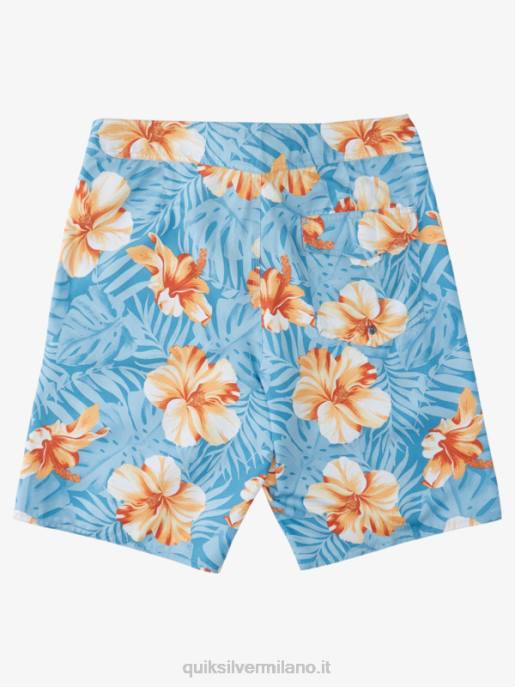 esso Quiksilver uomini boardshort floreali classici 20 per tutti i giorni porto marittimo d floreale HTZR1684