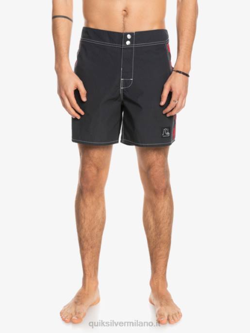 esso Quiksilver uomini boardshort originali dell\'arco 16 asfalto HTZR1782