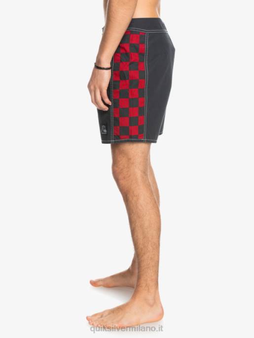 esso Quiksilver uomini boardshort originali dell\'arco 16 asfalto HTZR1782