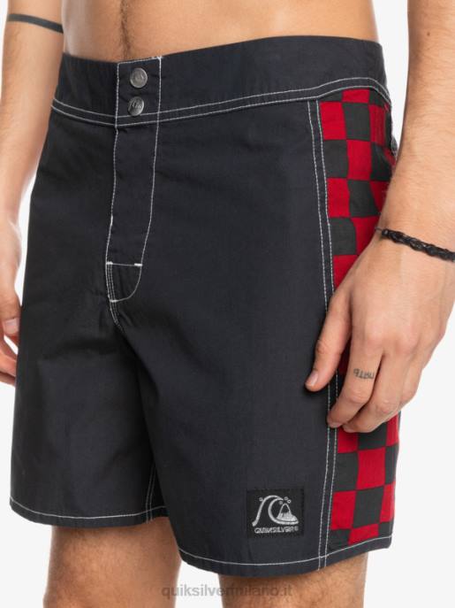 esso Quiksilver uomini boardshort originali dell\'arco 16 asfalto HTZR1782