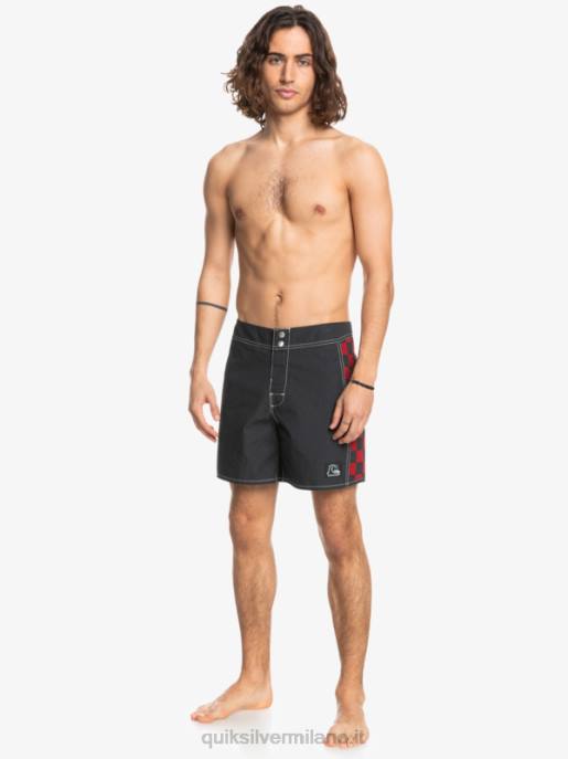 esso Quiksilver uomini boardshort originali dell\'arco 16 asfalto HTZR1782