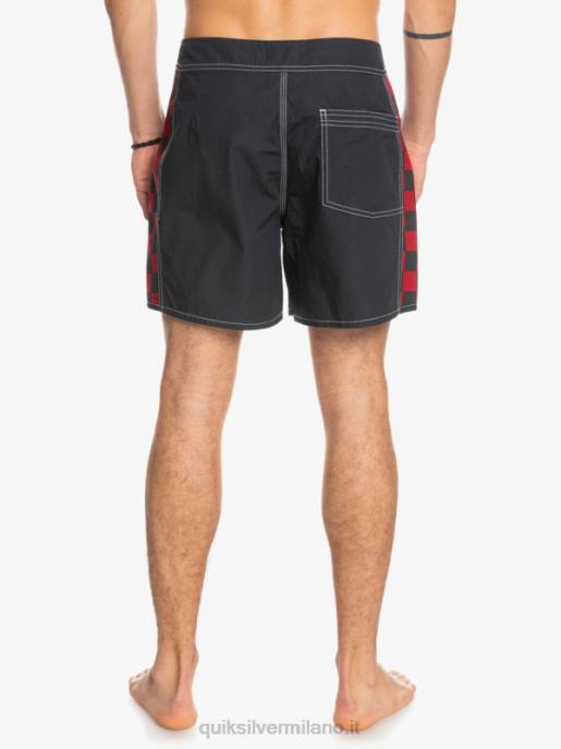 esso Quiksilver uomini boardshort originali dell\'arco 16 asfalto HTZR1782