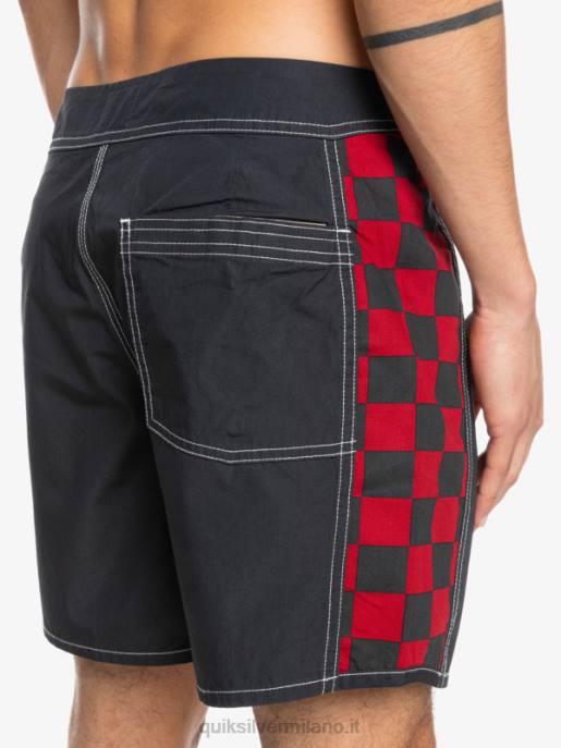 esso Quiksilver uomini boardshort originali dell\'arco 16 asfalto HTZR1782