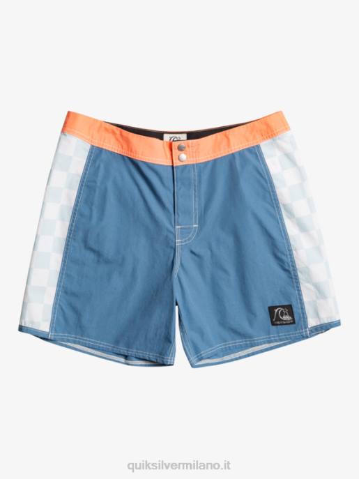 esso Quiksilver uomini boardshort originali dell'arco 16 capitani blu HTZR1784