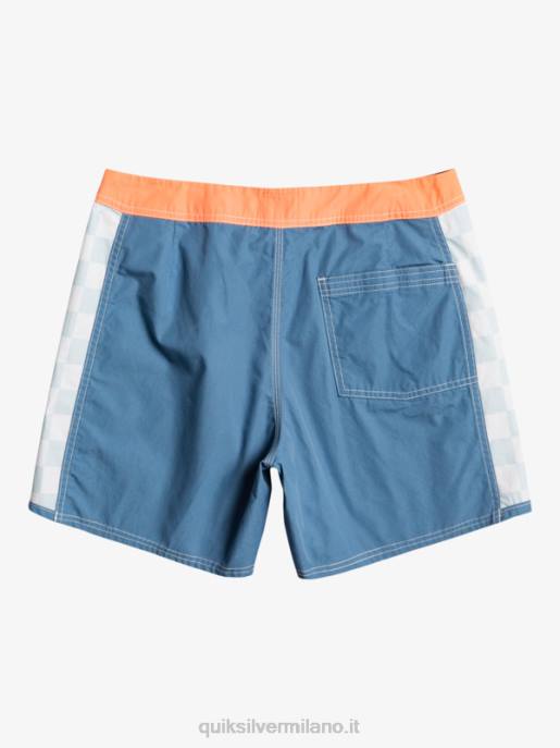 esso Quiksilver uomini boardshort originali dell\'arco 16 capitani blu HTZR1784