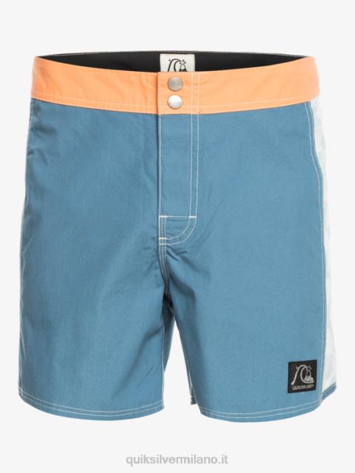 esso Quiksilver uomini boardshort originali dell\'arco 16 capitani blu HTZR1784