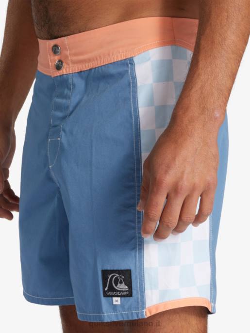 esso Quiksilver uomini boardshort originali dell\'arco 16 capitani blu HTZR1784