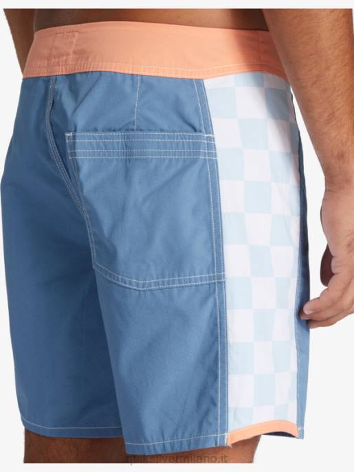 esso Quiksilver uomini boardshort originali dell\'arco 16 capitani blu HTZR1784