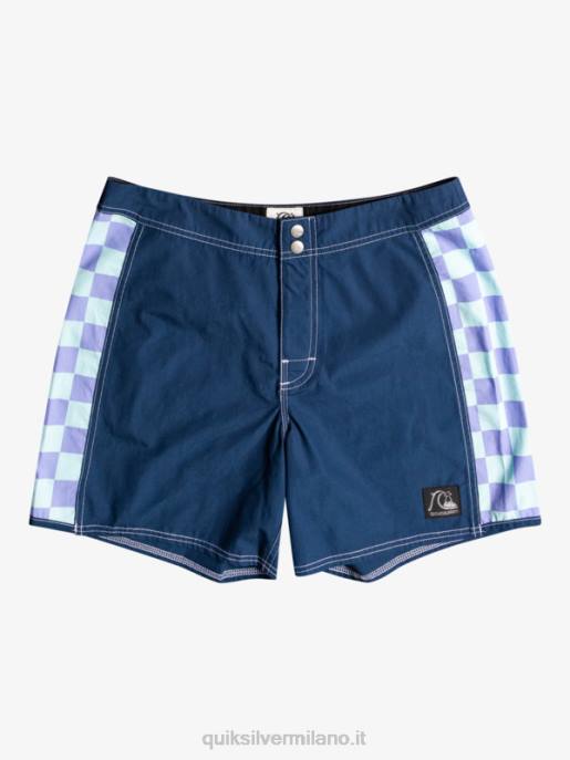 esso Quiksilver uomini boardshort originali dell'arco 16 insegne blu HTZR1783