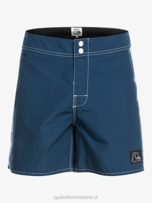 esso Quiksilver uomini boardshort originali dell\'arco 16 insegne blu HTZR1783