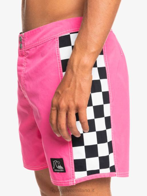 esso Quiksilver uomini boardshort originali dell\'arco 16 rosa shocking HTZR1781