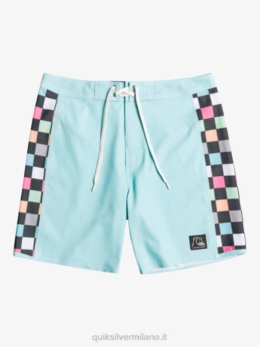 esso Quiksilver uomini boardshort originali dell'arco 18 angelo blu HTZR1731