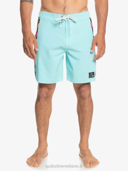 esso Quiksilver uomini boardshort originali dell\'arco 18 angelo blu HTZR1731