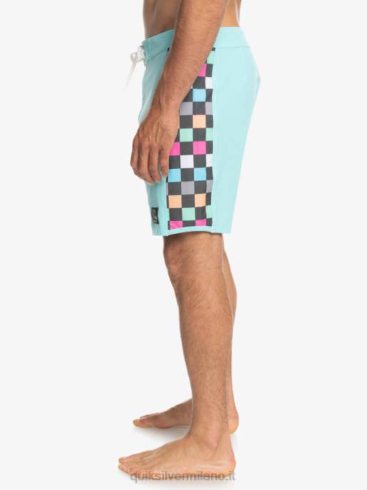 esso Quiksilver uomini boardshort originali dell\'arco 18 angelo blu HTZR1731