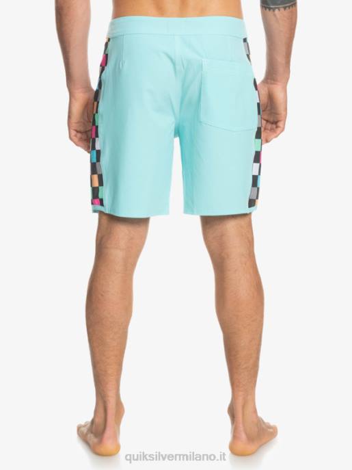 esso Quiksilver uomini boardshort originali dell\'arco 18 angelo blu HTZR1731