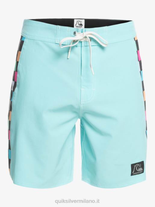 esso Quiksilver uomini boardshort originali dell\'arco 18 angelo blu HTZR1731