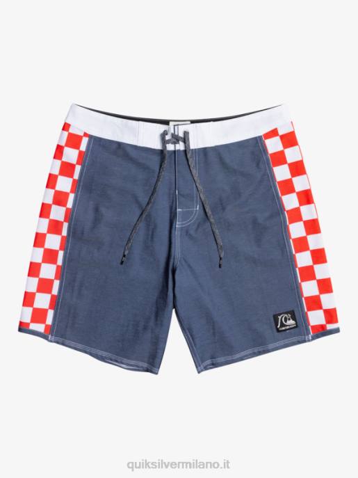 esso Quiksilver uomini boardshort originali dell'arco 18 blazer blu scuro HTZR1736