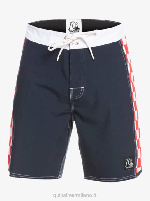 esso Quiksilver uomini boardshort originali dell\'arco 18 blazer blu scuro HTZR1736