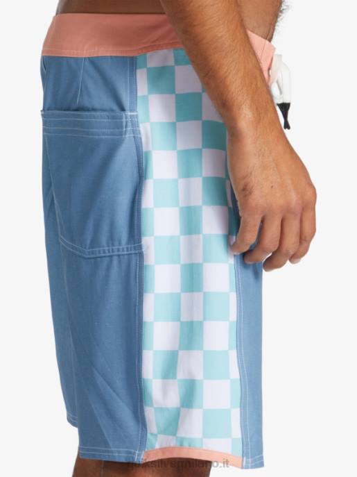 esso Quiksilver uomini boardshort originali dell\'arco 18 capitani blu HTZR1738