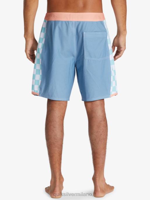 esso Quiksilver uomini boardshort originali dell\'arco 18 capitani blu HTZR1738