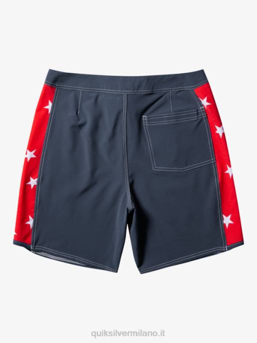 esso Quiksilver uomini boardshort originali dell\'arco 18 marina di mezzanotte HTZR175