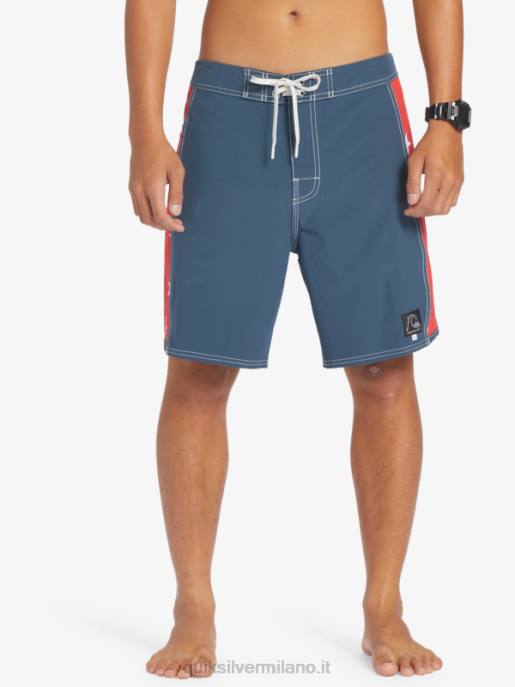 esso Quiksilver uomini boardshort originali dell\'arco 18 marina di mezzanotte HTZR175