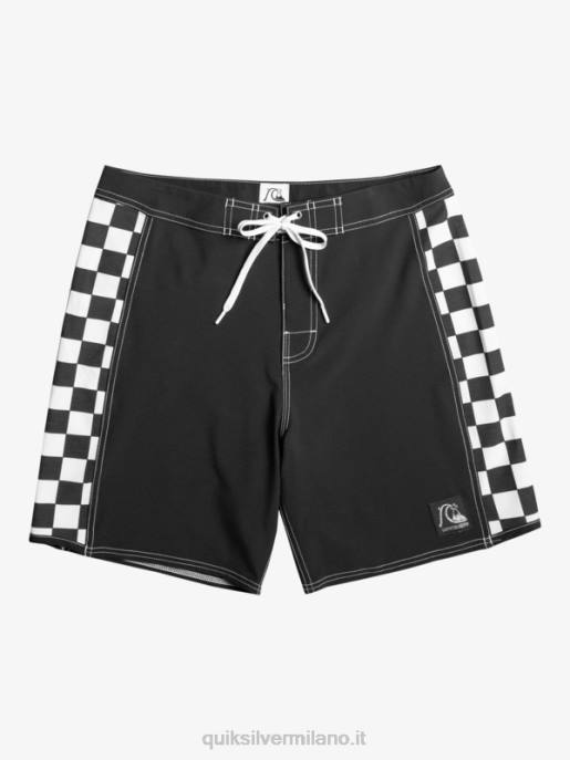 esso Quiksilver uomini boardshort originali dell'arco 18 nero HTZR171