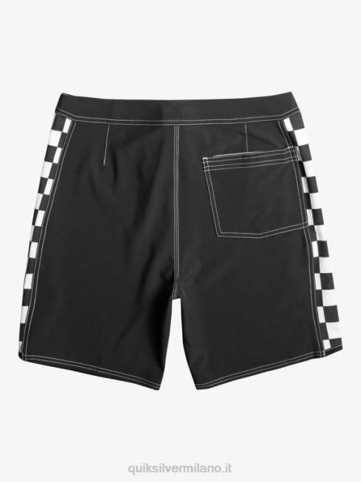 esso Quiksilver uomini boardshort originali dell\'arco 18 nero HTZR171