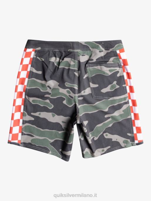 esso Quiksilver uomini boardshort originali dell\'arco 18 pino marino HTZR1735
