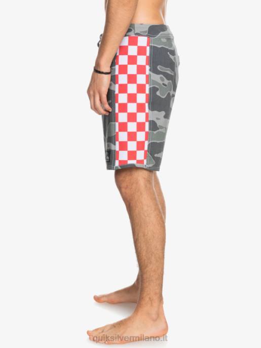 esso Quiksilver uomini boardshort originali dell\'arco 18 pino marino HTZR1735