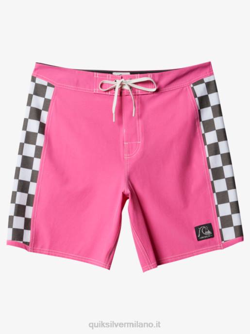 esso Quiksilver uomini boardshort originali dell'arco 18 rosa shocking HTZR1732