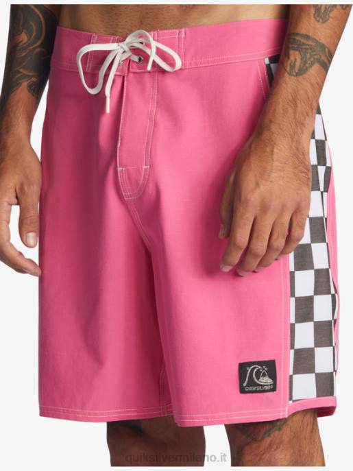 esso Quiksilver uomini boardshort originali dell\'arco 18 rosa shocking HTZR1732