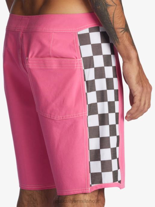 esso Quiksilver uomini boardshort originali dell\'arco 18 rosa shocking HTZR1732