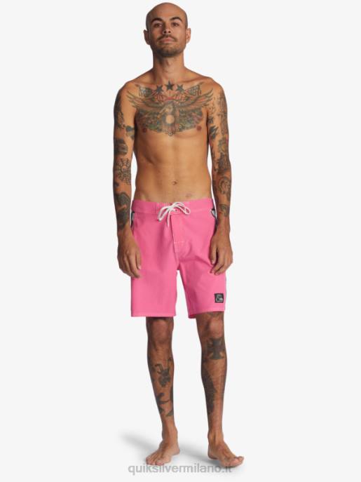 esso Quiksilver uomini boardshort originali dell\'arco 18 rosa shocking HTZR1732