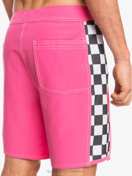esso Quiksilver uomini boardshort originali dell\'arco 18 rosa shocking HTZR1732