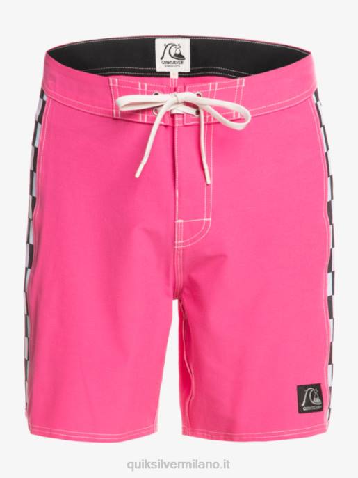 esso Quiksilver uomini boardshort originali dell\'arco 18 rosa shocking HTZR1732