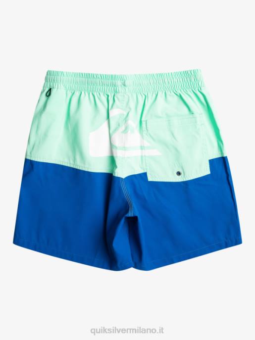 esso Quiksilver uomini calcio logo 17 raffiche boccaglio blu HTZR485