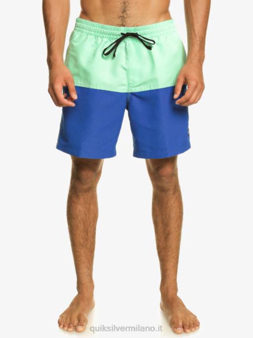 esso Quiksilver uomini calcio logo 17 raffiche boccaglio blu HTZR485