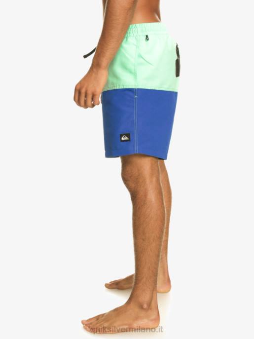 esso Quiksilver uomini calcio logo 17 raffiche boccaglio blu HTZR485